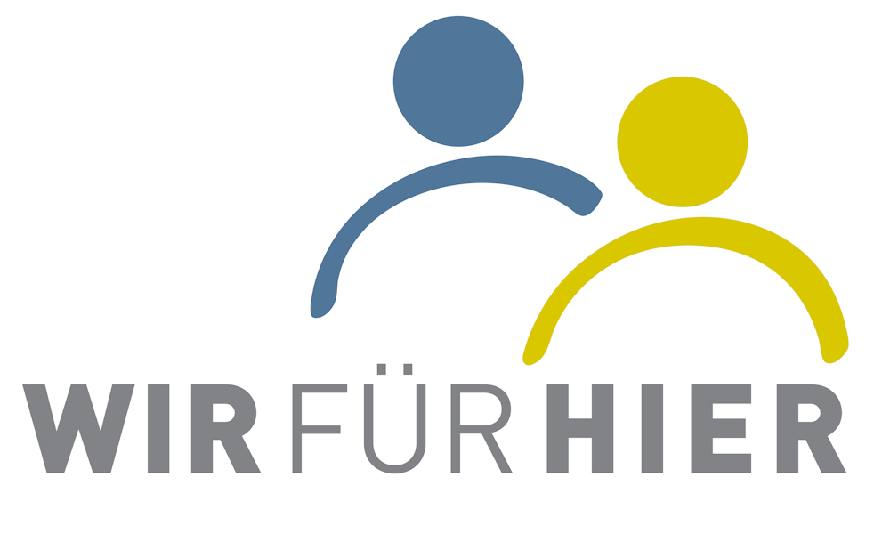 Logo Wir für Hier