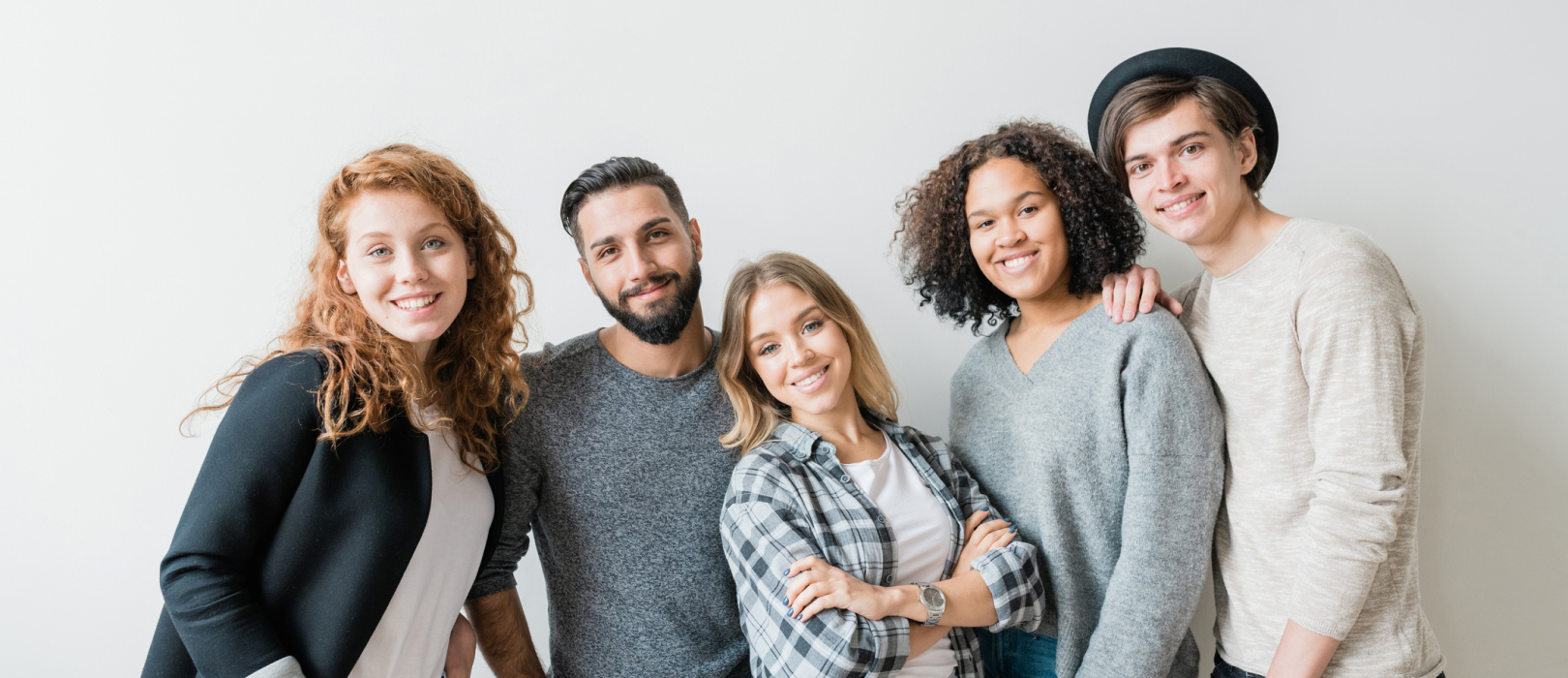 Gruppenfoto von jungen Nachwuchskräften